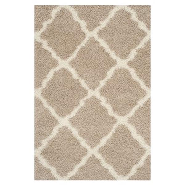 Safavieh Dallas Shag Beige and Ivory Area Rug,SGD257D-5