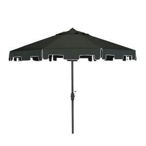 Safavieh Zimmerman 9-ft Dark Green Drape Crank & Tilt Patio Umbrella
