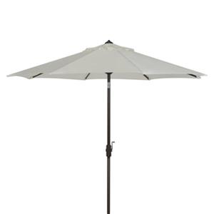 Safavieh Ortega 9-ft Off-White Market Auto Tilt Patio Umbrella