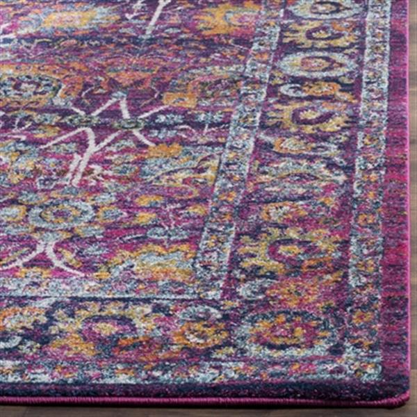 Safavieh Granada Fuchsia Multicolor Area Rug,GRA352D-5