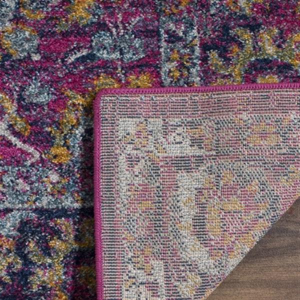 Safavieh Granada Fuchsia Multicolor Area Rug,GRA352D-5