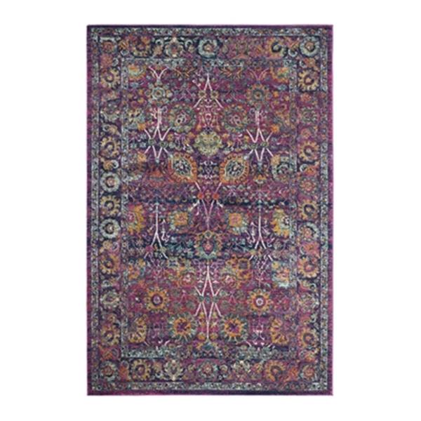 Safavieh Granada Fuchsia Multicolor Area Rug,GRA352D-5
