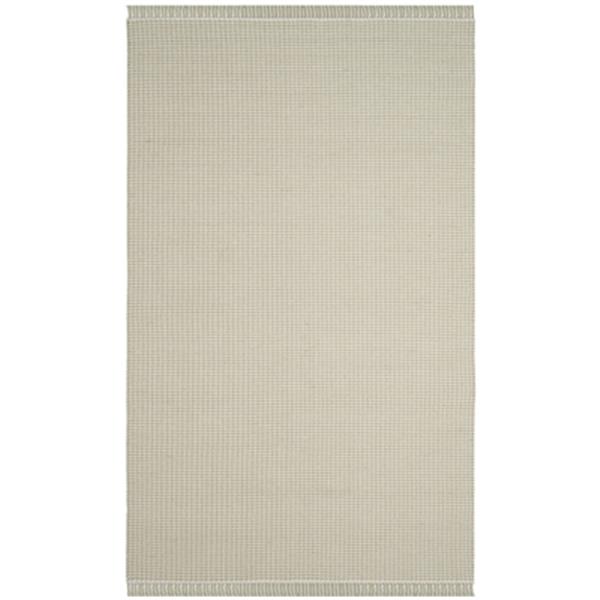 Safavieh Montauk Flat Weave Ivory and Green Area Rug,MTK340G