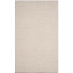 Safavieh MTK345A Montauk Flat Weave Ivory and Grey Area Rug,