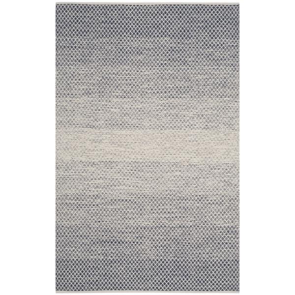 Safavieh Montauk Flat Weave Navy and Ivory Area Rug,MTK601C-