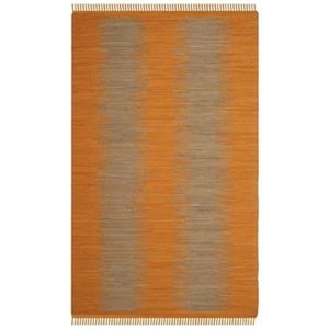 Safavieh Montauk Flat Weave Orange Area Rug,MTK718R-5