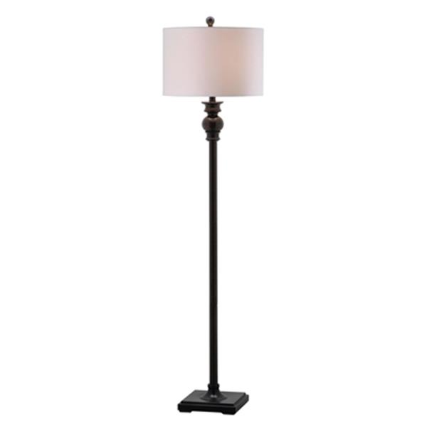 Safavieh 61-in Ebony Alphie Floor Lamp