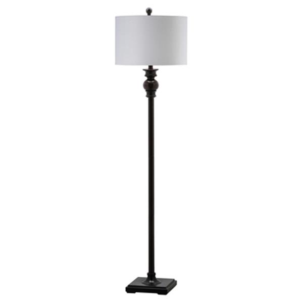 Safavieh 61-in Ebony Alphie Floor Lamp