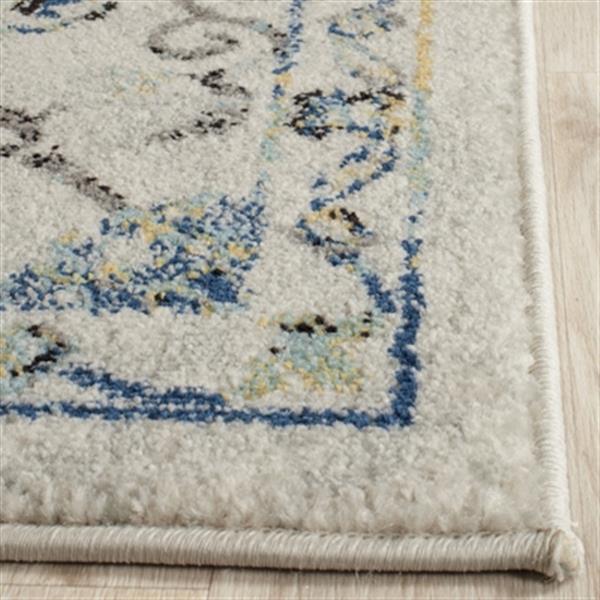 Safavieh Evoke Ivory and Blue Indoor Area Rug,EVK252C-5