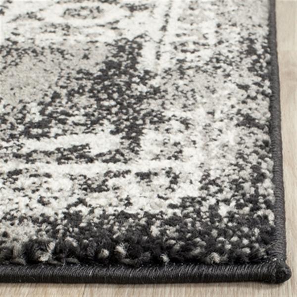 Safavieh Evoke Black and Grey Indoor Area Rug,EVK256R-5