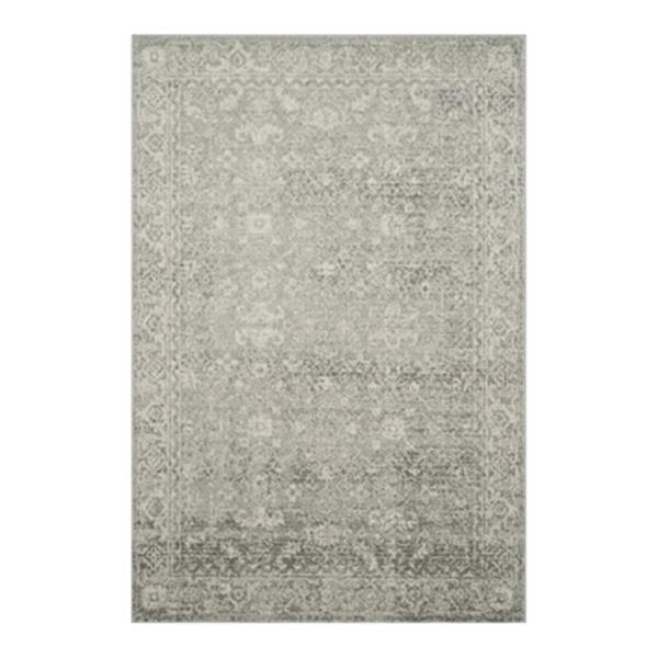 Safavieh Evoke Silver and Ivory Indoor Area Rug,EVK270Z-5