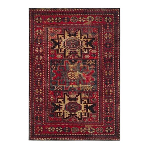 Safavieh Vintage Hamadan Red and Multicolor Indoor Area Rug,