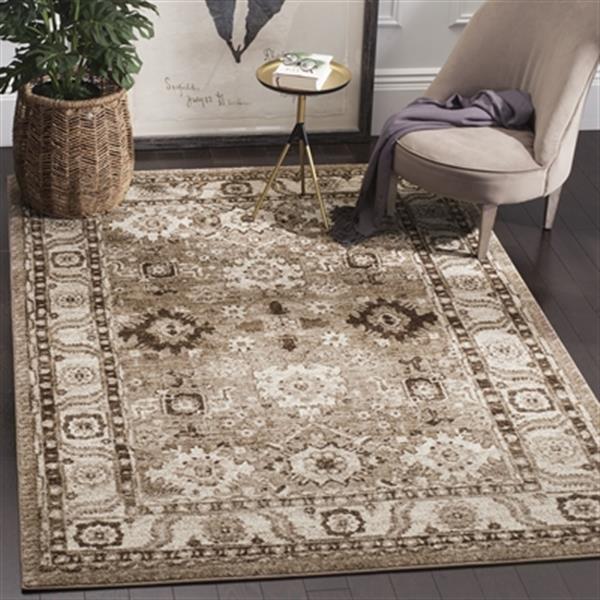 Safavieh Vintage Hamadan Taupe Indoor Area Rug,VTH214T-5