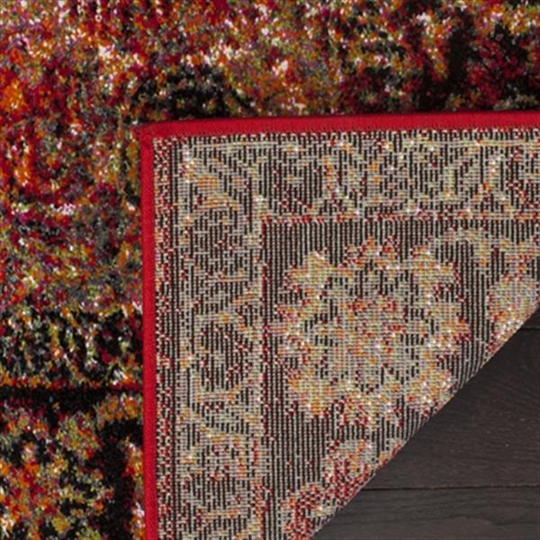 Safavieh Vintage Hamadan Red and Multicolor Indoor Area Rug,