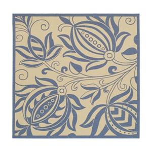 Safavieh CY2961-3101 Courtyard Indoor/Outdoor Area Rug, Natu