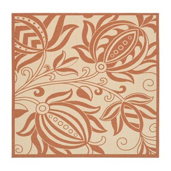 Safavieh CY2961-3201 Courtyard Indoor/Outdoor Area Rug, Natu