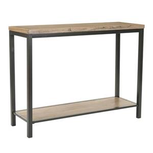 Safavieh Dennis Rectangular Brown Elm Wood Console Table