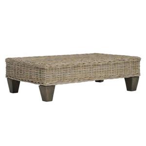 Safavieh Leary 39.37-in Unfinished Wicker Bench