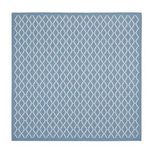 Safavieh Courtyard Indoor/Outdoor Blue Square Area Rug