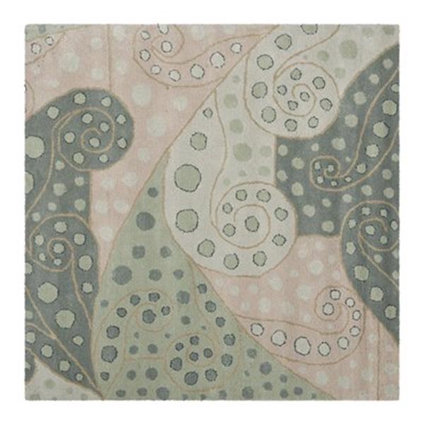 Safavieh BEL221A Bella Area Rug, Sage / Multi,BEL221A-5SQ