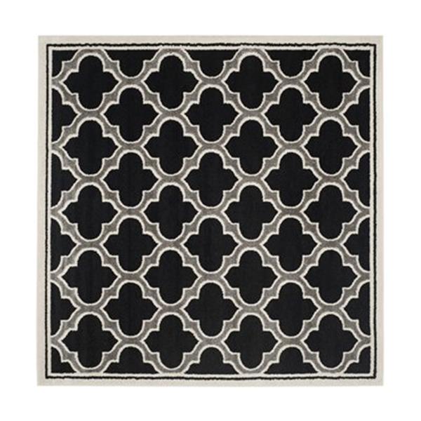 Safavieh Amherst 7 ft x 7 ft Anthracite and Ivory Area Rug