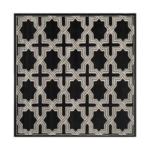 Safavieh Amherst  7 ft x 7 ft Anthracite and Grey Area Rug