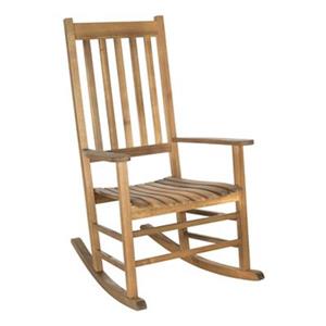 Safavieh 40.6-in x 26-in Natural Wood Shasta Rocking Chair