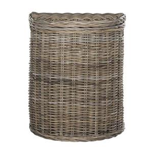 Safavieh Southeast Asia 15.70-in x 18.40-in x 25-in Grey Damari Hamper