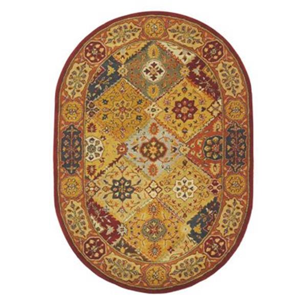 Safavieh HG512A Heritage Area Rug,HG512A-5OV