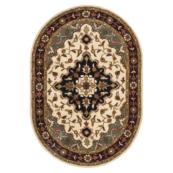 Safavieh Heritage Ivory Area Rug,HG760A-5OV