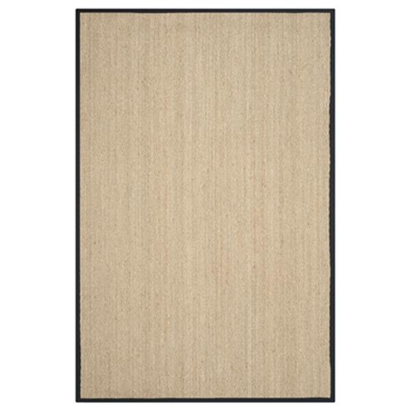 Safavieh Natural Fiber Natural and Black Area Rug,NF115C-6