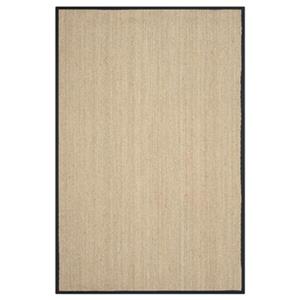 Safavieh Natural Fiber Natural and Black Area Rug,NF115C-6