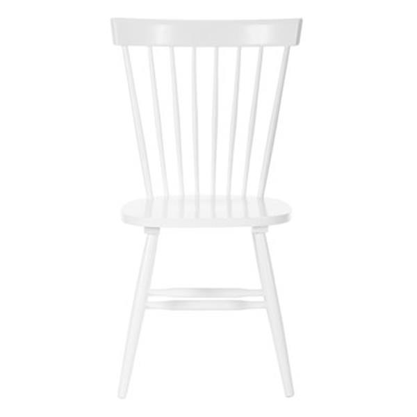 Safavieh Parker 36-in White Dining Chairs (Set of 2)