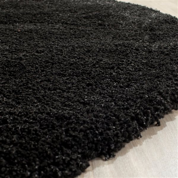 Safavieh California Shag Black Area Rug,SG151-9090-7R