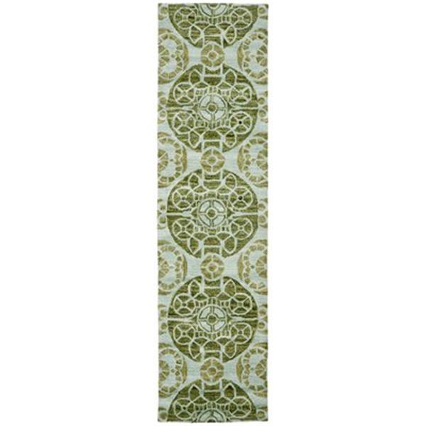 Safavieh WYD376K Wyndham Area Rug - Turquoise - 2-ft x 11-ft