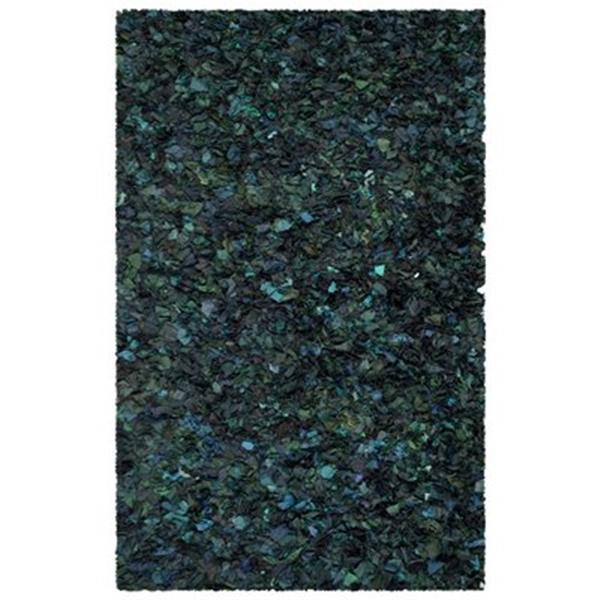 Safavieh Shag Green and Multi-Colored Area Rug,SG951A-5