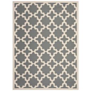 Safavieh Courtyard Anthracite and Beige Area Rug,CY6913-246-