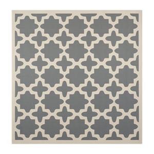 Safavieh Courtyard Anthracite and Beige Area Rug,CY6913-246-