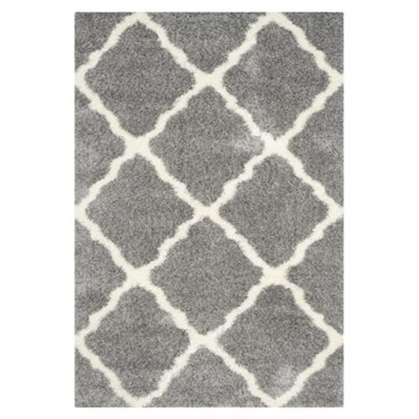 Safavieh Montreal Shag Grey and Ivory Area Rug,SGM866D-5