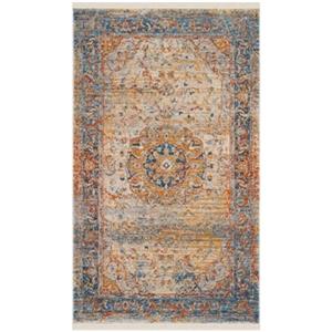 Safavieh Vintage Persian Blue Multicolor Area Rug,VTP435B-5