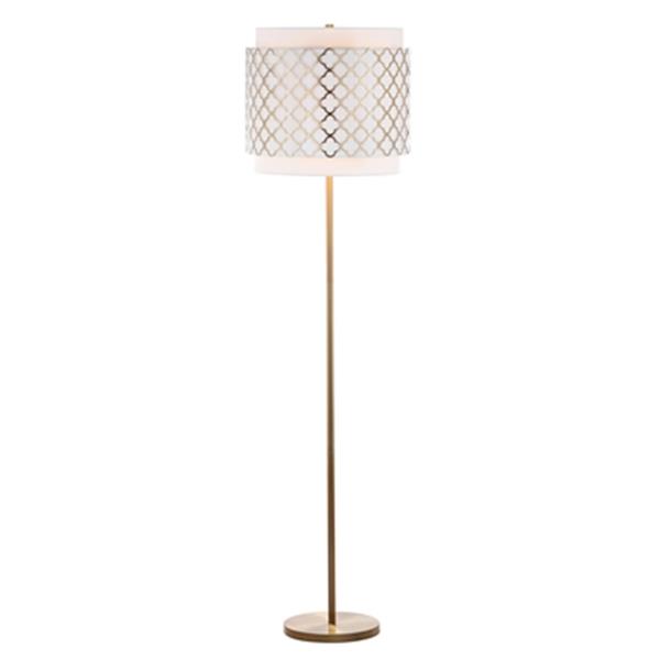 Safavieh 61.5-in Gold Priscilla Floor Lamp