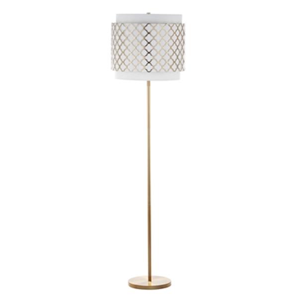 Safavieh 61.5-in Gold Priscilla Floor Lamp