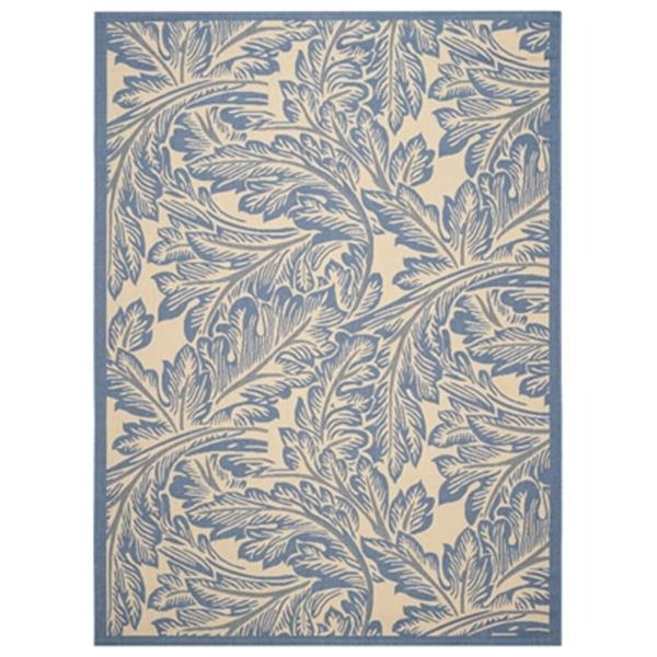 Safavieh Courtyard 11 ft x 8 ft Blue Indoor/Outdoor Area Rug CY2996