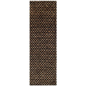 Safavieh Bohemian Black and Gold Area Rug - 3-ft x 10-ft