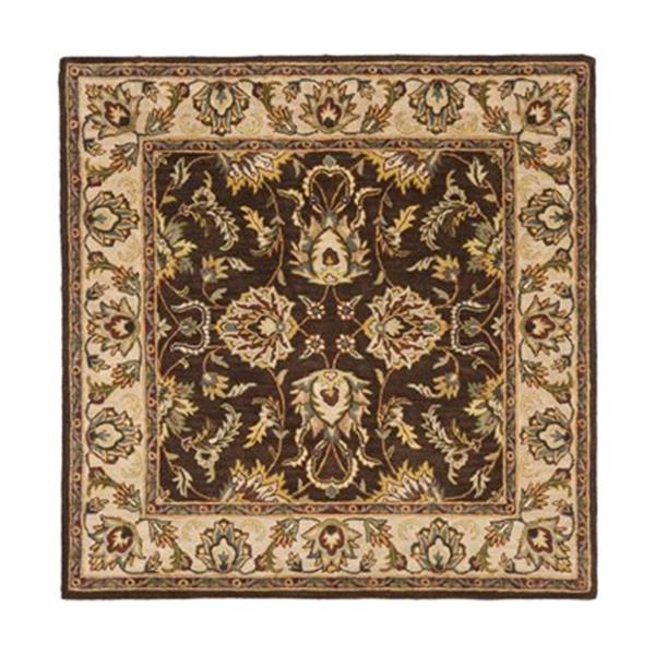Safavieh Heritage Brown Area Rug,HG912A-6SQ