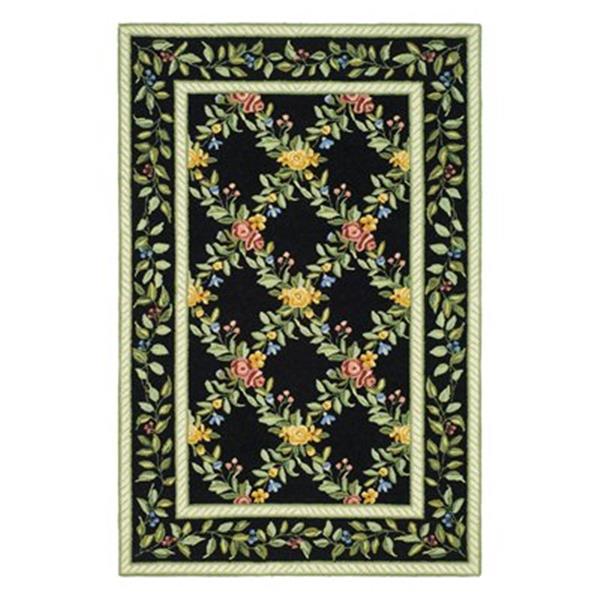 Safavieh HK60B Chelsea Area Rug, Black,HK60B5 RONA
