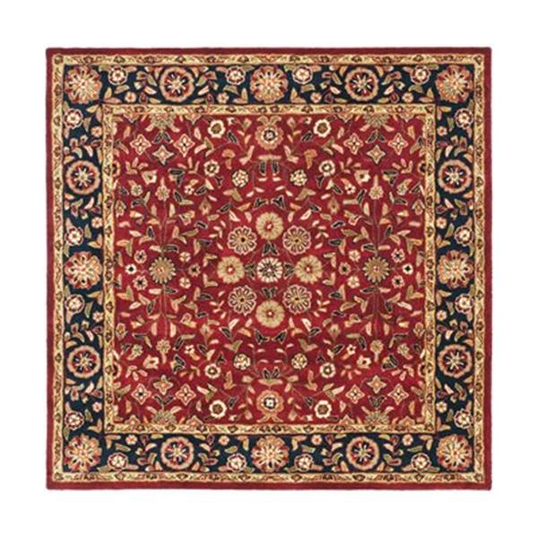 Safavieh HG966A Heritage Area Rug, Red / Navy,HG966A-6SQ