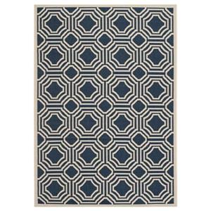 Safavieh Courtyard 11-ft X 8-ft Blue Area Rug