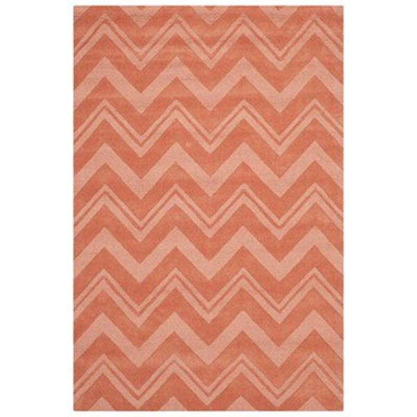 Safavieh Impressions 5-ft x 8-ft Rust Area Rug IM398A-5 | RONA