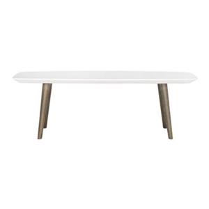 Safavieh Fox White/Dark Brown Josiah Coffee Table